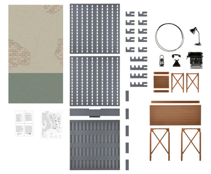 Tomytec Little Armory LD045 Military Office Model- Japan Figure Store - #1 Bring To You The Best Japanese Goods