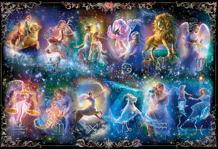 BEVERLY M81-616 Jigsaw Puzzle The Twelve Zodiac Signs 1000 S-Pieces- Japan Figure Store - #1 Bring To You The Best Japanese Goods