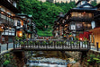 Beverly 1000 Piece Jigsaw Puzzle Ginzan Onsen Made In Japan 49X72Cm 1000-031- Japan Figure Store - #1 Bring To You The Best Japanese Goods