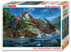 Beverly L74-190 Jigsaw Puzzle Deinosuchus Vs. Albertosaurus (150 L-Pieces) Large Piece Puzzle- Japan Figure Store - #1 Bring To You The Best Japanese Goods