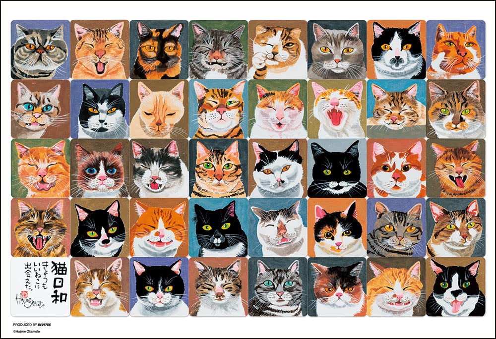 [Made In Japan] Beverly 300 Piece Jigsaw Puzzle Cat Weather (26 X 38 Cm) 93-173- Japan Figure Store - #1 Bring To You The Best Japanese Goods