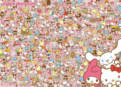 BEVERLY 66-221 Jigsaw Puzzle Sanrio Let'S Look For Our Favorite Sanrio Characters 600 Pieces- Japan Figure Store - #1 Bring To You The Best Japanese Goods