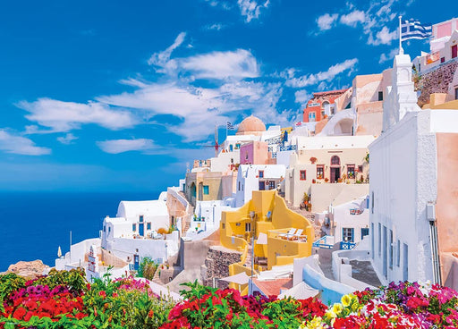 BEVERLY 66-210 Jigsaw Puzzle Bright Santorini 600 Pieces- Japan Figure Store - #1 Bring To You The Best Japanese Goods
