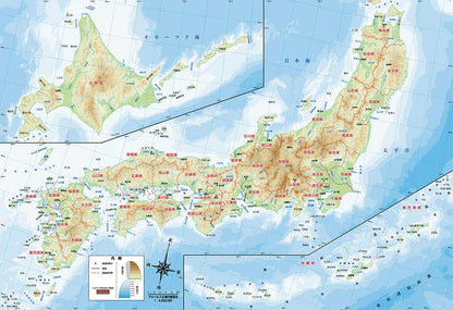 Beverly 80-026 Jigsaw Puzzle Map Of Japan (80 L-Pieces) Japanese Map Puzzle- Japan Figure Store - #1 Bring To You The Best Japanese Goods