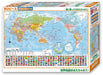 Beverly Jigsaw Puzzle 80-027 World Map (80 L-Pieces) Map Jigsaw Puzzle Paper Puzzle- Japan Figure Store - #1 Bring To You The Best Japanese Goods