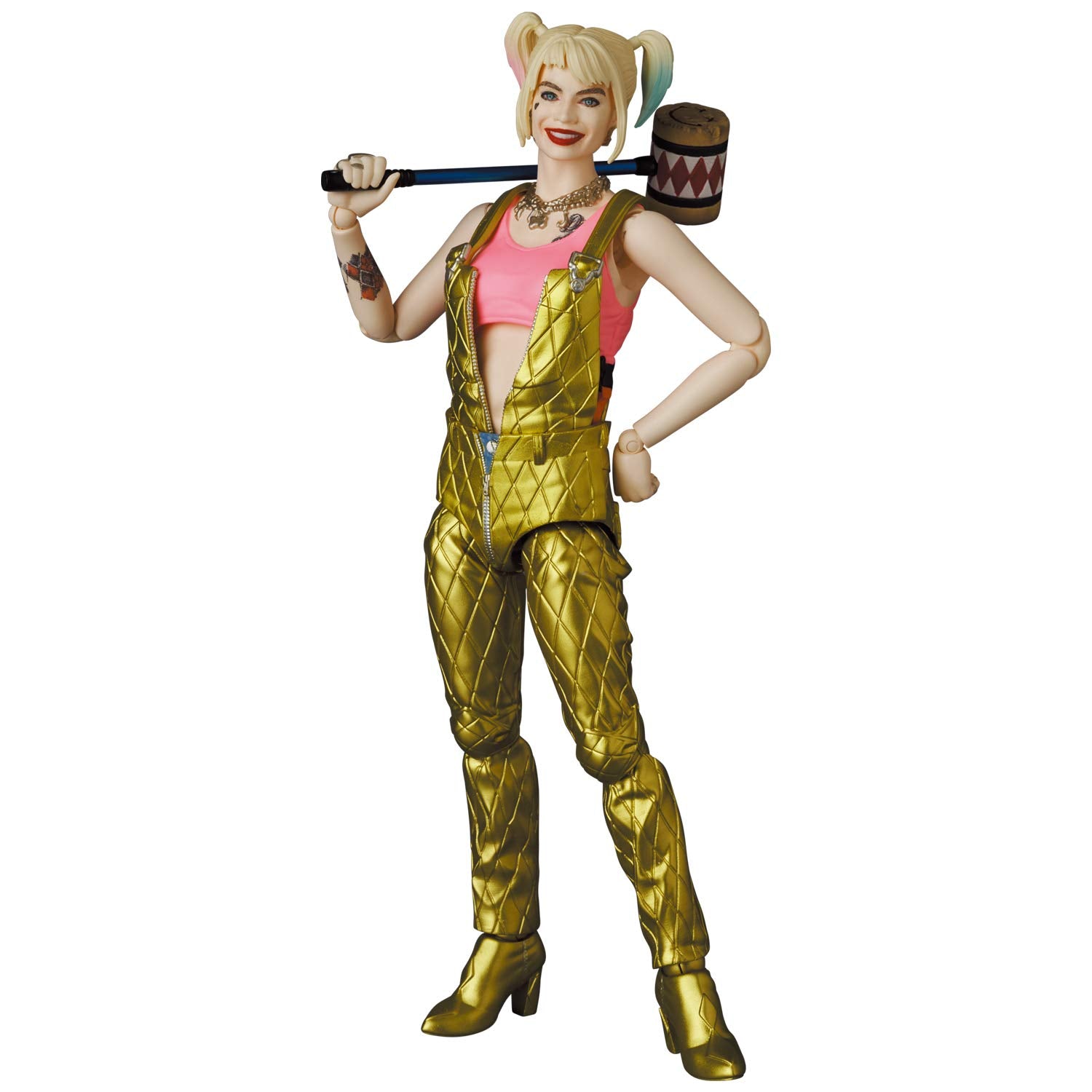 Mafex No.153 Harley Quinn Harley Quinn Overalls Ver Height Approximately 150Mm Painted Action Figure- Japan Figure Store - #1 Bring To You The Best Japanese Goods