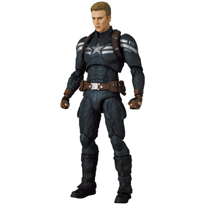 Medicom Toy Mafex No.202 Captain America Stealth Suit Action Figure Japan 160Mm- Japan Figure Store - #1 Bring To You The Best Japanese Goods