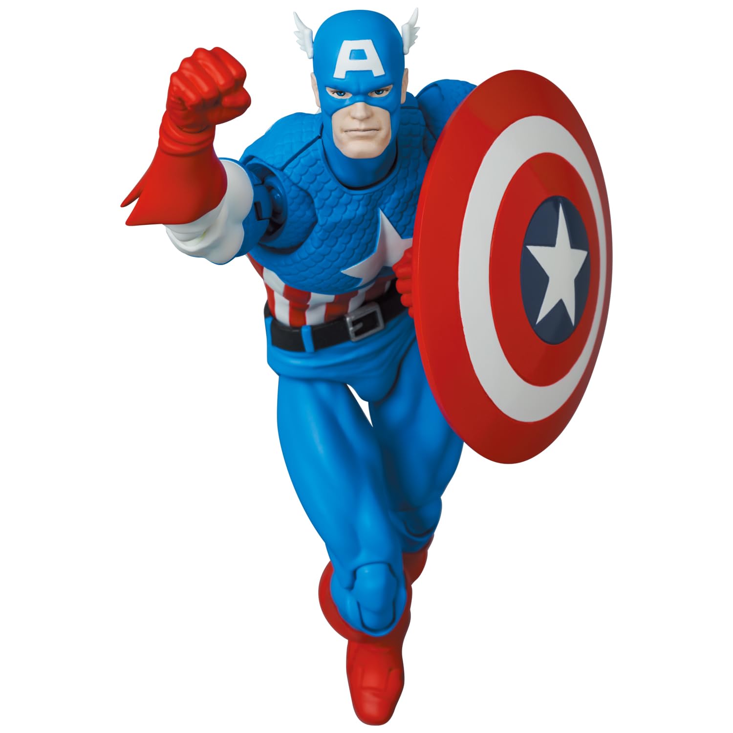 Medicom Toy Mafex No.217 Captain America Comic Ver. 160Mm Non-Scale Action Figure Japan- Japan Figure Store - #1 Bring To You The Best Japanese Goods