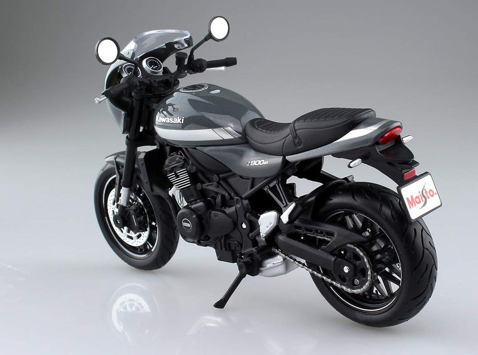 AOSHIMA Skynet 05047 Kawasaki Z900Rs Metallic Cafe Pearl Storm Gray 1/12 Scale Finished Model- Japan Figure Store - #1 Bring To You The Best Japanese Goods