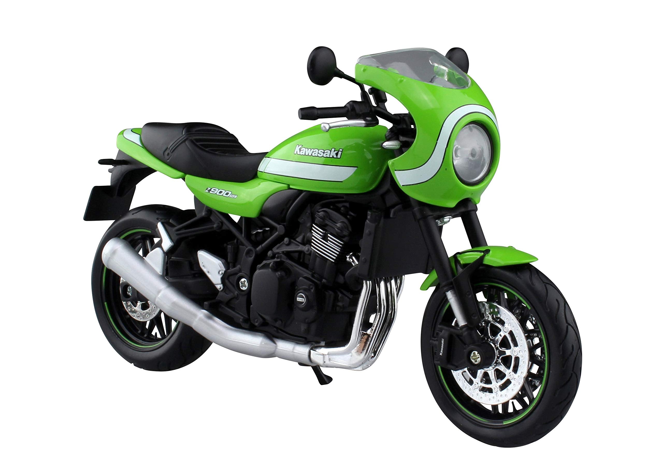 AOSHIMA Skynet 05030 Kawasaki Z900Rs Metallic Cafe Vintage Lime Green 1/12 Scale Finished Model- Japan Figure Store - #1 Bring To You The Best Japanese Goods