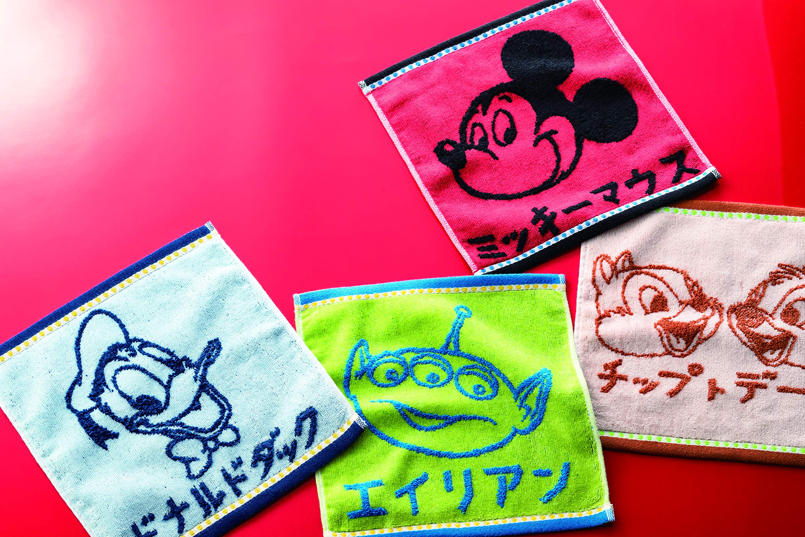 MARUSHIN - Disney Toy Story 'Katakana Alien' Wash Towel- Japan Figure Store - #1 Bring To You The Best Japanese Goods