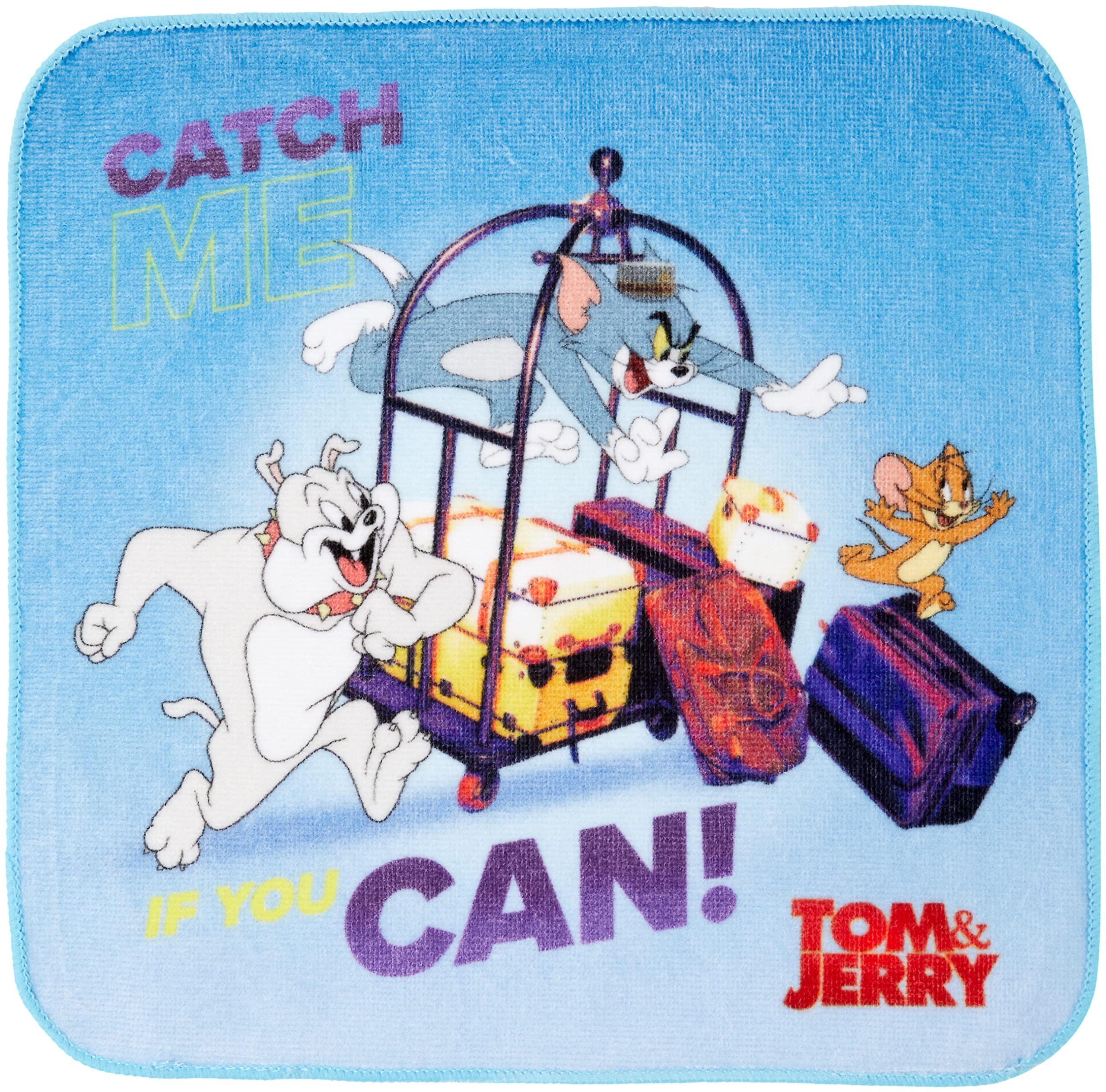 MARUSHIN Tom And Jerry Mini Towel 'Catch Me'- Japan Figure Store - #1 Bring To You The Best Japanese Goods