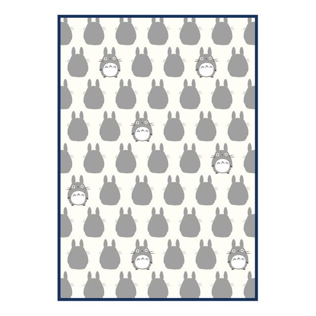 Marushin Blanket Ghibli My Neighbor Totoro Large Totoro Silhouette 1125013100- Japan Figure Store - #1 Bring To You The Best Japanese Goods