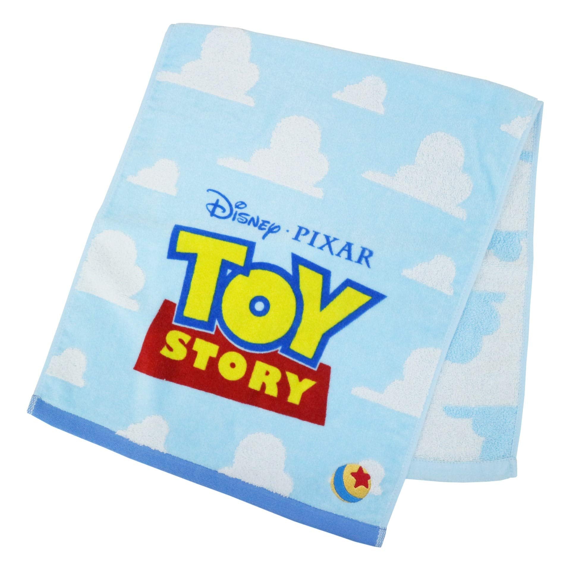 MARUSHIN Disney Toy Story 'Logo Toy' Face Towel- Japan Figure Store - #1 Bring To You The Best Japanese Goods
