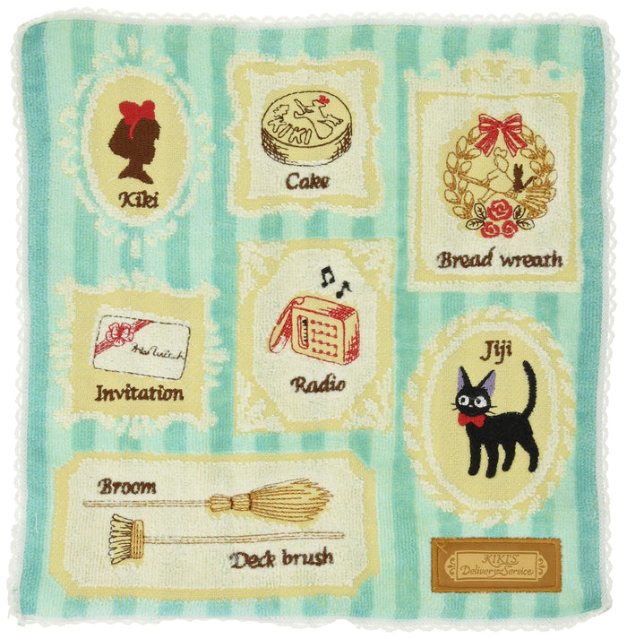 MARUSHIN Studio Ghibli Kiki'S Delivery Service 'Many Frames' Mini Towel- Japan Figure Store - #1 Bring To You The Best Japanese Goods