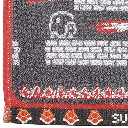 MARUSHIN Super Mario Bowser Castle Stage Mini Towel- Japan Figure Store - #1 Bring To You The Best Japanese Goods