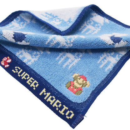 MARUSHIN Super Mario Mini Towel Underwater Stage- Japan Figure Store - #1 Bring To You The Best Japanese Goods