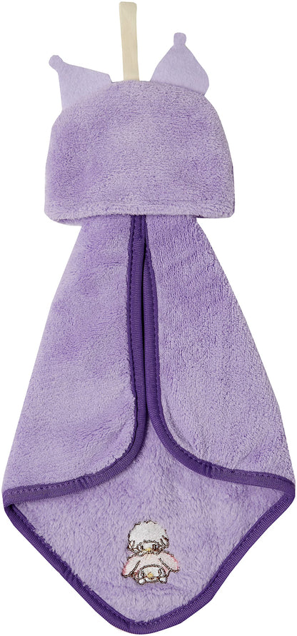 Marushin Kuromi Loop Towel Micro Material 11x12cm 25x25cm 3065013000- Japan Figure Store - #1 Bring To You The Best Japanese Goods