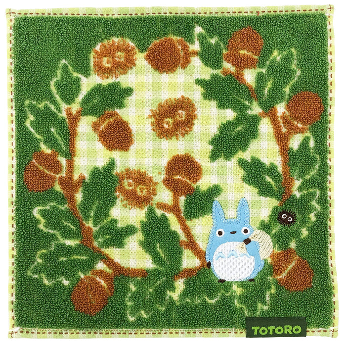 MARUSHIN Mini Towel My Neighbor Totoro Favorite Of The Forest Green- Japan Figure Store - #1 Bring To You The Best Japanese Goods