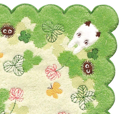 MARUSHIN Studio Ghibli Hand Towel My Neighbor Totoro 'Four Leaf Clover'- Japan Figure Store - #1 Bring To You The Best Japanese Goods