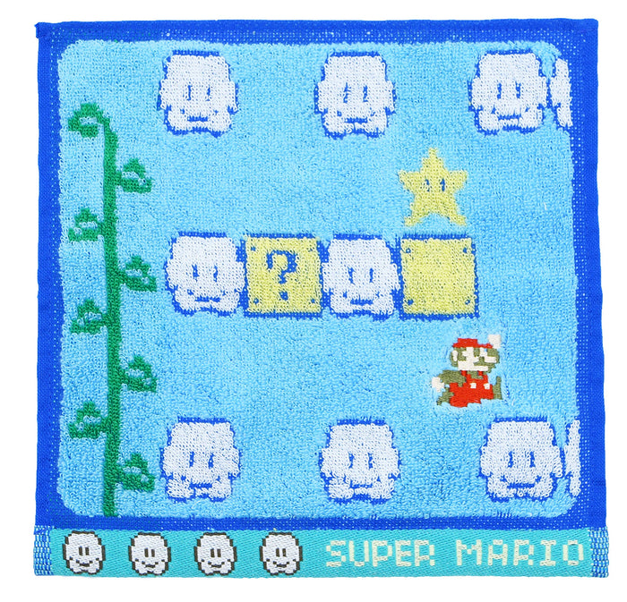 MARUSHIN Super Mario Mini Towel Cloud Stage- Japan Figure Store - #1 Bring To You The Best Japanese Goods