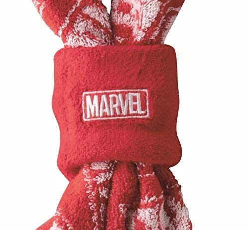 MARUSHIN Marvel Scarf Towel With Wristband Red- Japan Figure Store - #1 Bring To You The Best Japanese Goods