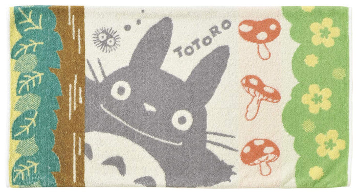 MARUSHIN Studio Ghibli My Neighbor Totoro 'Forest Bathing' Towel Pillowcase- Japan Figure Store - #1 Bring To You The Best Japanese Goods