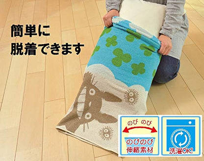 MARUSHIN Studio Ghibli My Neighbor Totoro 'Forest Bathing' Towel Pillowcase- Japan Figure Store - #1 Bring To You The Best Japanese Goods