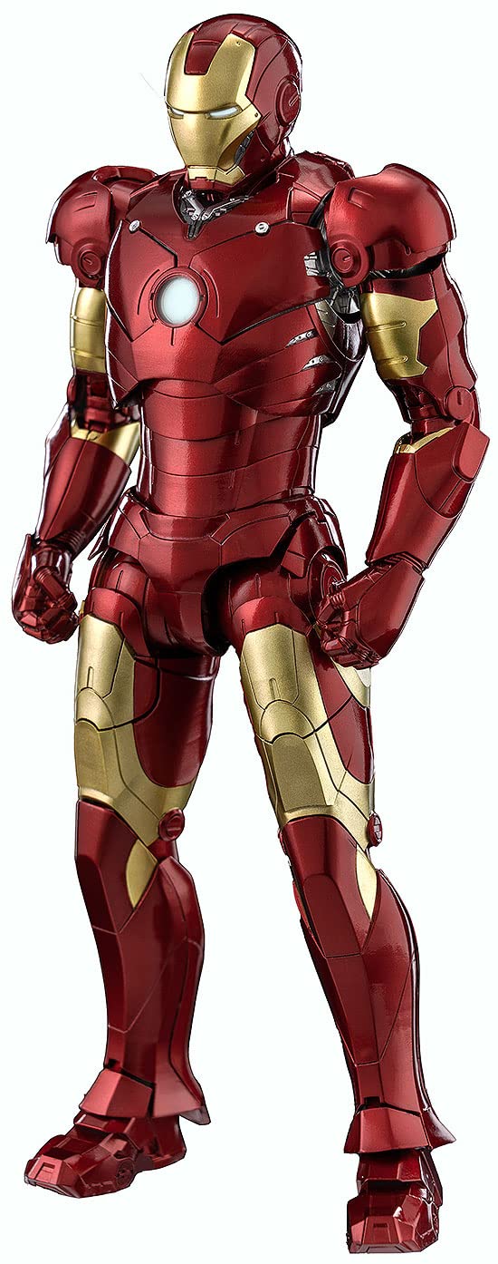 Good Smile Company Marvel Infinity Saga Iron Man Mark 3 1/12 Scale Painted ABS PVC Zinc Alloy- Japan Figure Store - #1 Bring To You The Best Japanese Goods