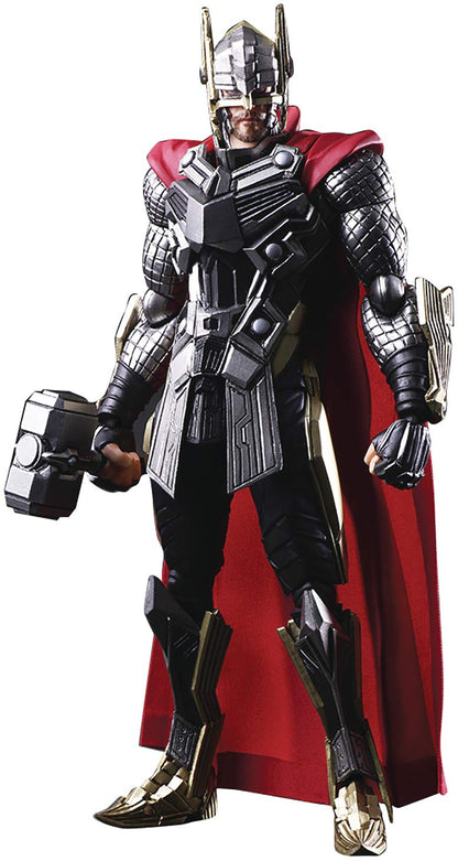 Marvel Universe Valiant Bring Arts Designed By Tetsuya Nomura Thor Pvc Painted Movable Figure Jun208883- Japan Figure Store - #1 Bring To You The Best Japanese Goods