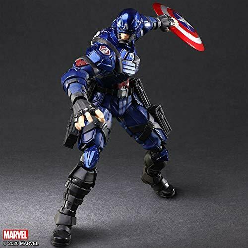 Marvel Universe Variant Bring Arts Designed By Tetsuya Nomura Captain America- Japan Figure Store - #1 Bring To You The Best Japanese Goods