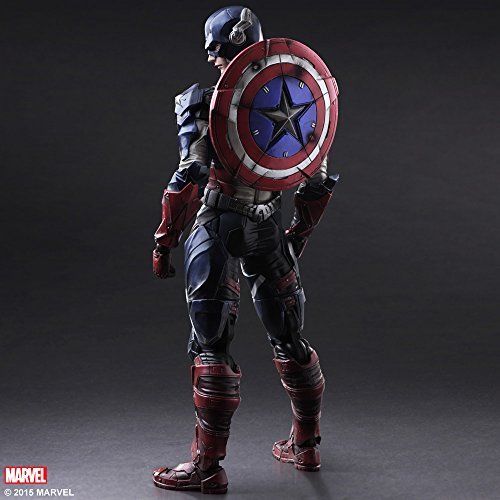 Marvel Universe Variant Play Arts Kai Captain America Figure- Japan Figure Store - #1 Bring To You The Best Japanese Goods