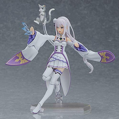 Max Factory Figma 419 Re:zero Emilia Figure- Japan Figure Store - #1 Bring To You The Best Japanese Goods