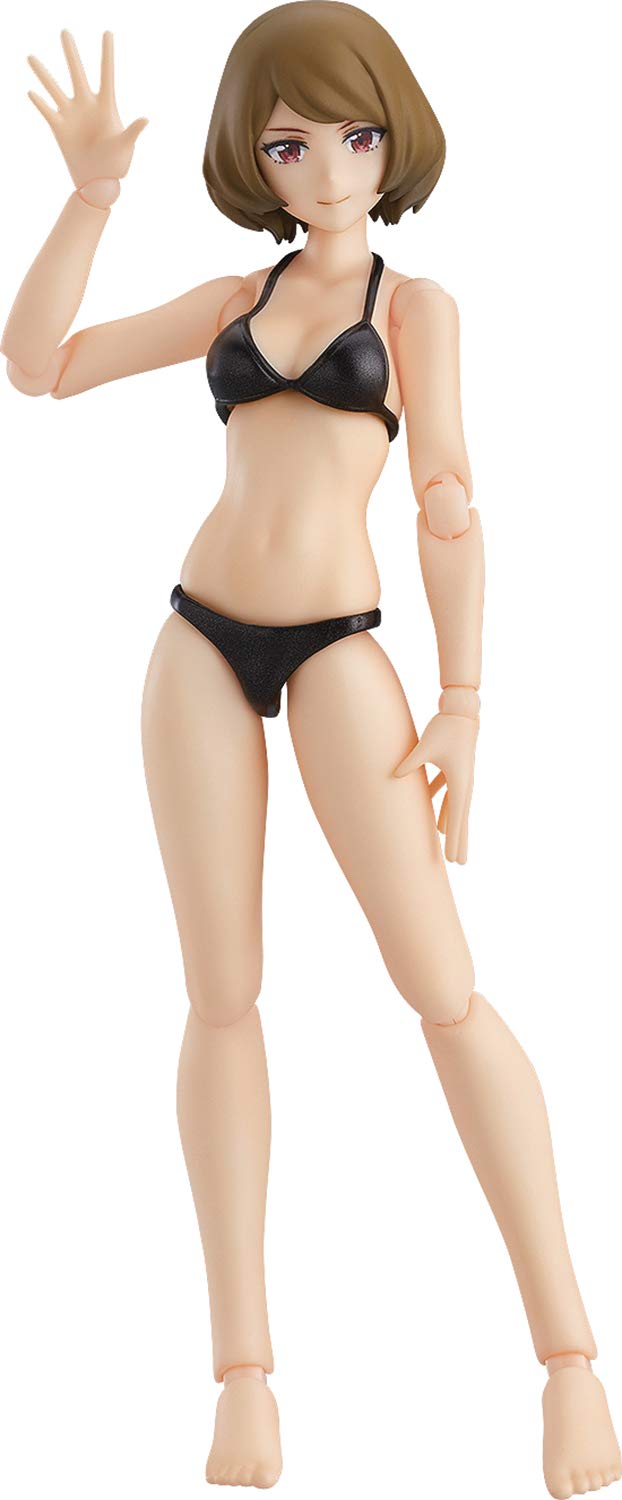 Max Factory Figma Figma Styles Swimsuit Female Body [Chiaki] Non-Scale Abs Pvc Painted Movable Figure- Japan Figure Store - #1 Bring To You The Best Japanese Goods