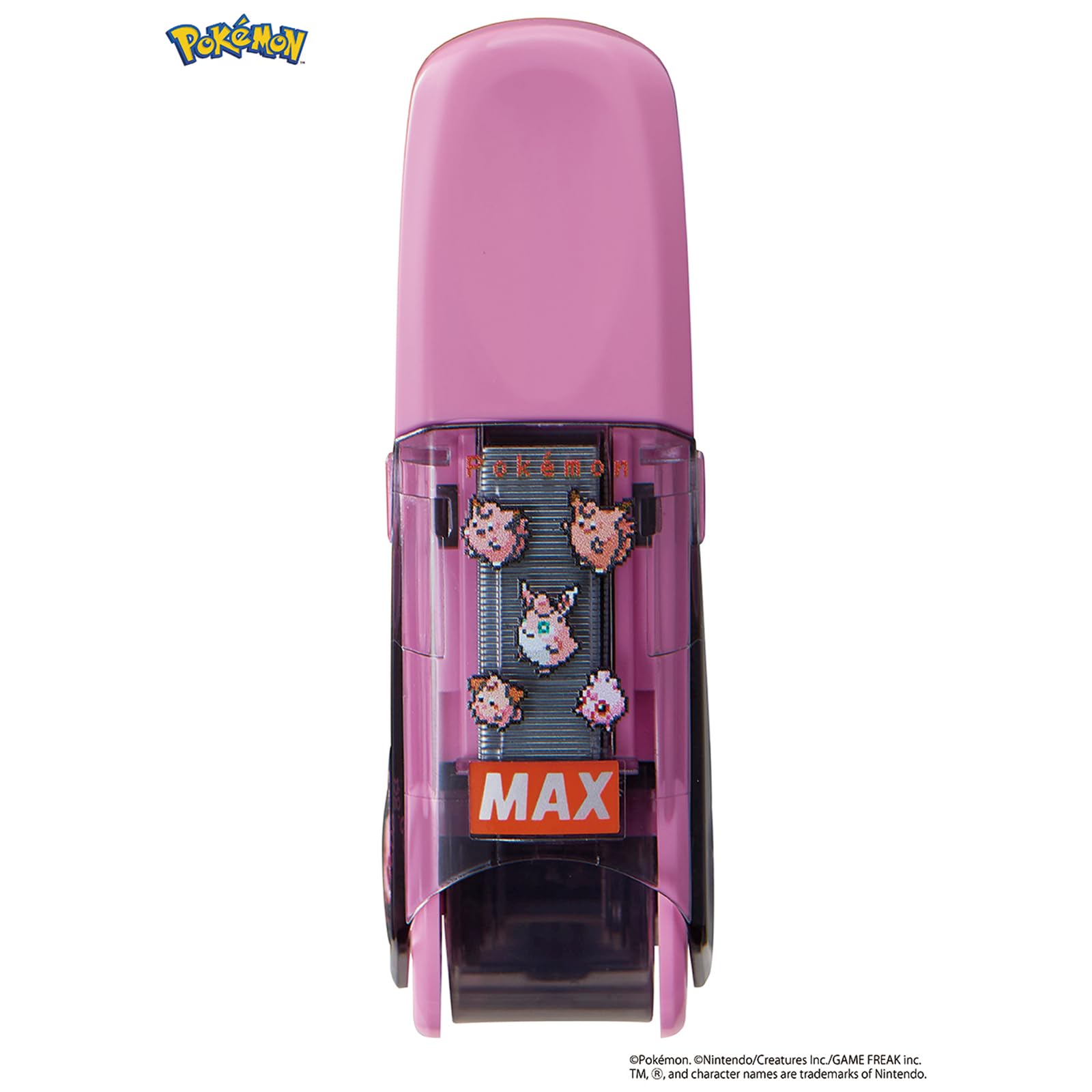 Max Stapler HD-10Nlk/P Pudding Pokemon Design 2- Japan Figure Store - #1 Bring To You The Best Japanese Goods