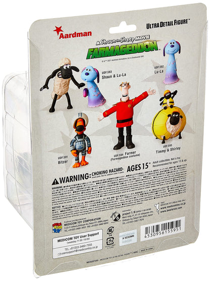 MEDICOM Udf Timmy & Shirley Figure A Shaun The Sheep Movie: Farmageddon- Japan Figure Store - #1 Bring To You The Best Japanese Goods