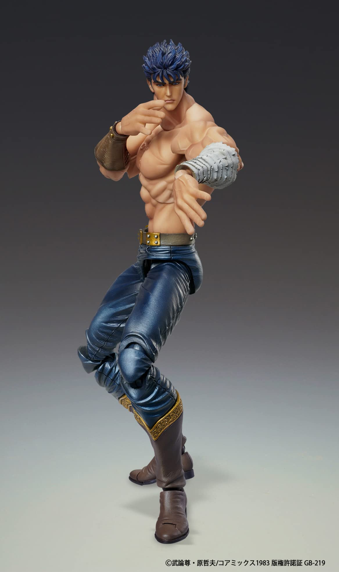 Medicos Entertainment Super Figure Movable Fist of the North Star Kenshiro Muso Tensei Ver. PVC ABS Nylon Figure- Japan Figure Store - #1 Bring To You The Best Japanese Goods