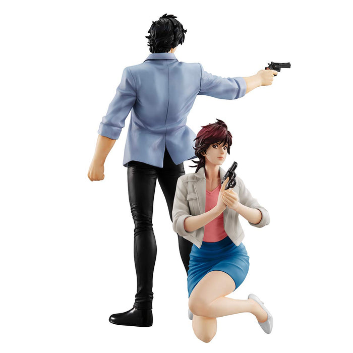 Megahouse Gem Series City Hunter Shinjuku Private Eyes Ryo Saeba Kaori Makimura Figure Japan- Japan Figure Store - #1 Bring To You The Best Japanese Goods