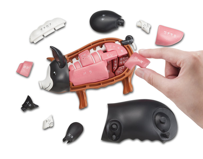 Megahouse Pig Kaitai Puzzle Series Buy Japanese Animal Self-Assembly Puzzle Online- Japan Figure Store - #1 Bring To You The Best Japanese Goods