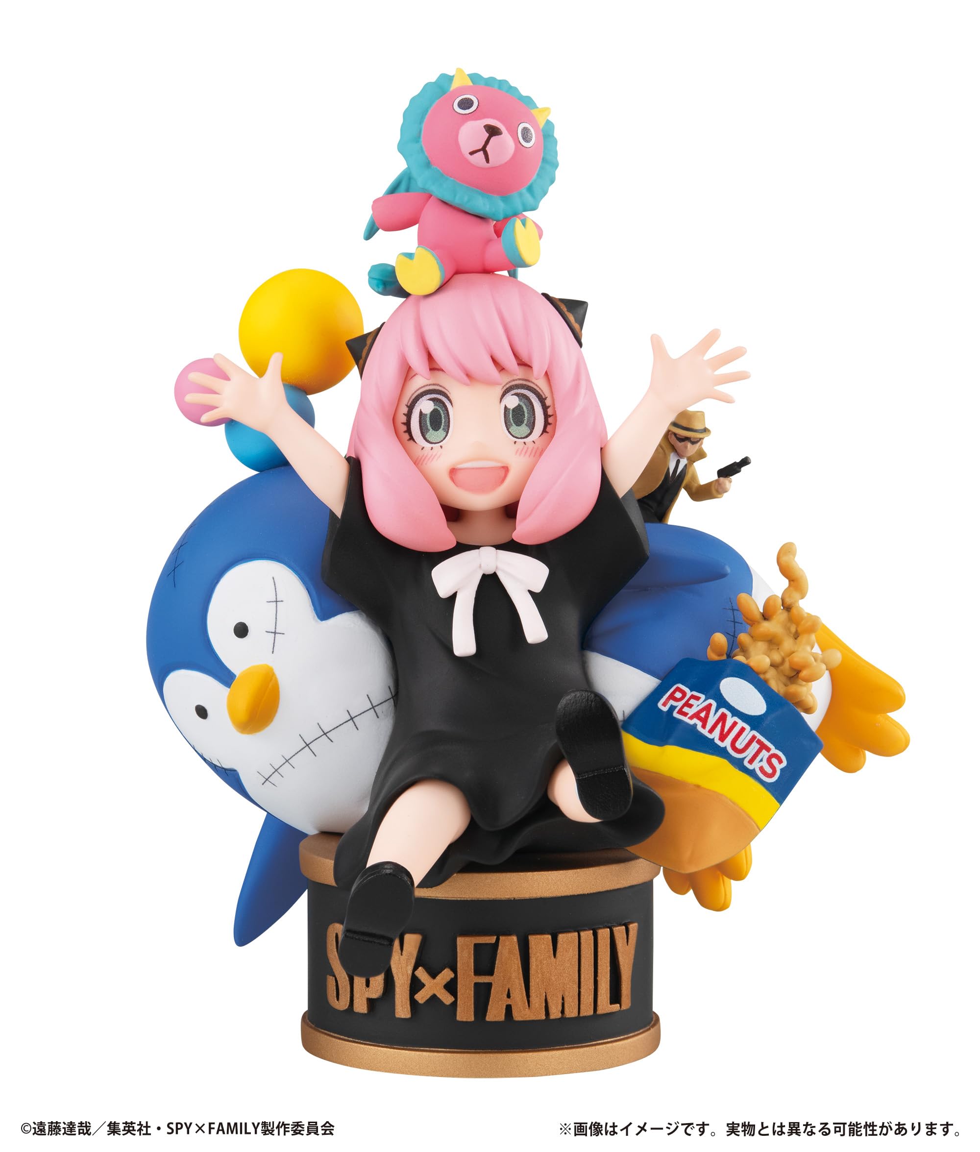 Megahouse Petitrama Ex Spy X Family 3 Boxes PVC Statue 85mm 15+- Japan Figure Store - #1 Bring To You The Best Japanese Goods