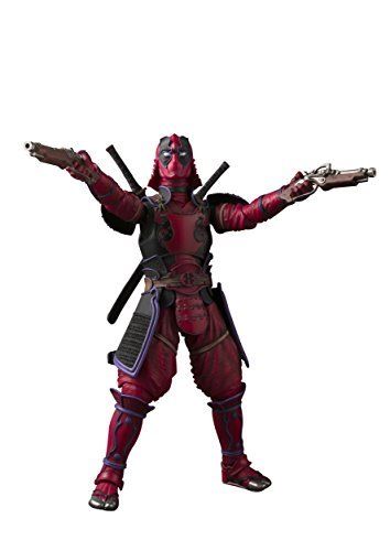 Meisho Manga Realization Marvel Kabukimono Deadpool Action Figure Bandai - Japan Figure