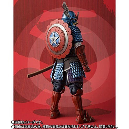 Bandai Meisho Manga Realization Samurai Captain America Figure - Japan- Japan Figure Store - #1 Bring To You The Best Japanese Goods