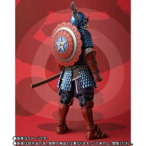 Bandai Meisho Manga Realization Samurai Captain America Figure - Japan- Japan Figure Store - #1 Bring To You The Best Japanese Goods
