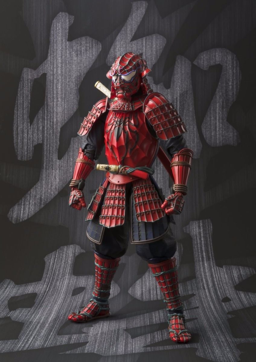 Meisho Movie Realization Samurai Spider-man Action Figure Bandai- Japan Figure Store - #1 Bring To You The Best Japanese Goods