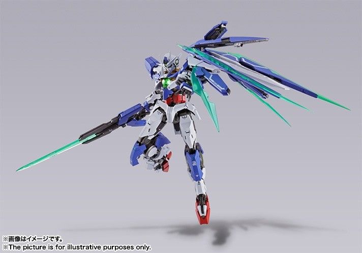 Metal Build Gundam Gnt-0000 00 Qant Action Figure Bandai- Japan Figure Store - #1 Bring To You The Best Japanese Goods