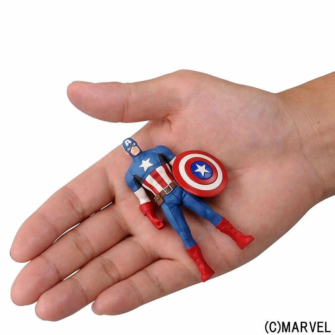 Metal Figure Collection Metacolle Marvel Captain America Takara Tomy Japan- Japan Figure Store - #1 Bring To You The Best Japanese Goods
