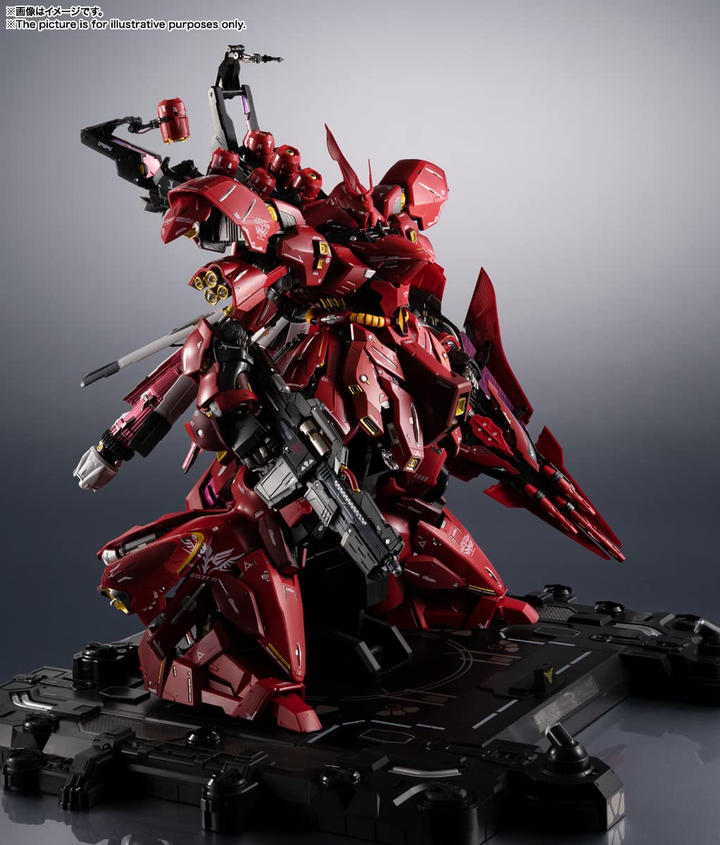 Bandai Spirits Metal Structure Msn-04 Sazabi From Gundam Four Counterattack - Japanese Action Figure- Japan Figure Store - #1 Bring To You The Best Japanese Goods
