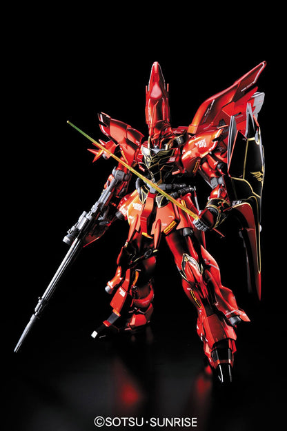 BANDAI Mg 620514 Gundam Msn-06S Sinanju Versionka Titanium Finish 1/100 Scale Kit- Japan Figure Store - #1 Bring To You The Best Japanese Goods