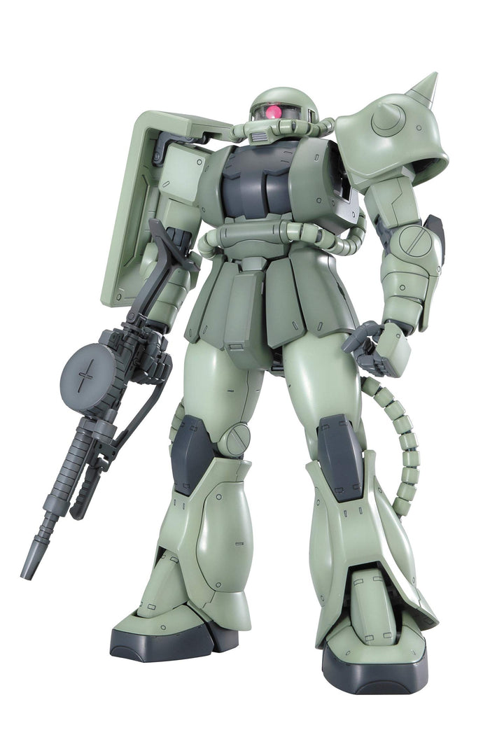 BANDAI Mg Gundam Ms-06J Zaku Ii Ver 2.0 1/100 Scale Kit- Japan Figure Store - #1 Bring To You The Best Japanese Goods