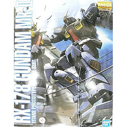 BANDAI Mg Rx-178 Gundam Mk-Ii Titans 1/100 Scale Kit- Japan Figure Store - #1 Bring To You The Best Japanese Goods